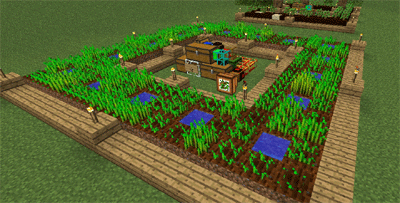 農業マシンの自動化 Minecraftの工業modで遊びましょう
