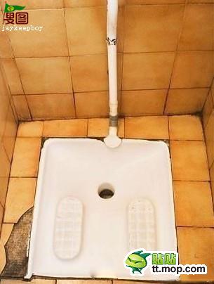 中国のテクニックが必要なトイレ