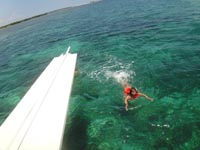 セブ島ダイビングショップ　アクアスケープ　体験ダイビング・ボート