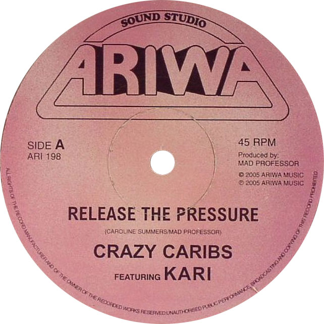 CRAZY CARIBS feat. KARI / Release The Pressure (ARI198)