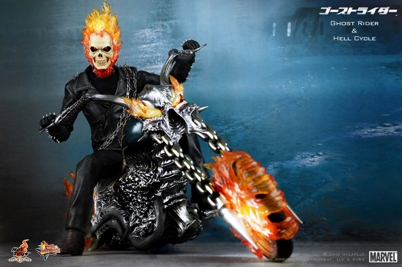 Ghost Rider Hell Cycle ゴーストライダー ヘルサイクル 立体造形物ハンター