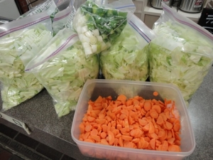 野菜準備