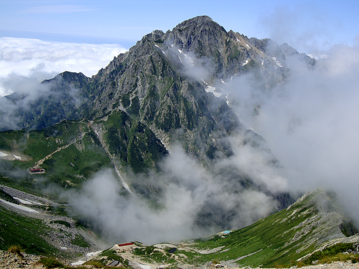 劔岳の写真（2008年8月）