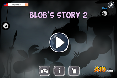 目玉誘導パズルゲーム　Blob's Story 2