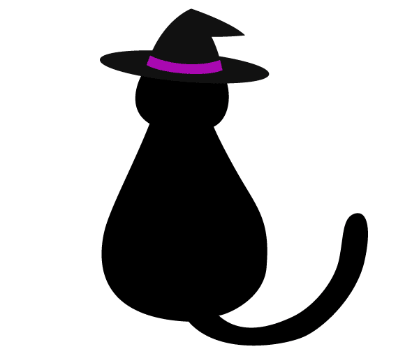 ハロウィンの猫 イラスト無料配布 商用利用可 リンクフリー Frogs Art