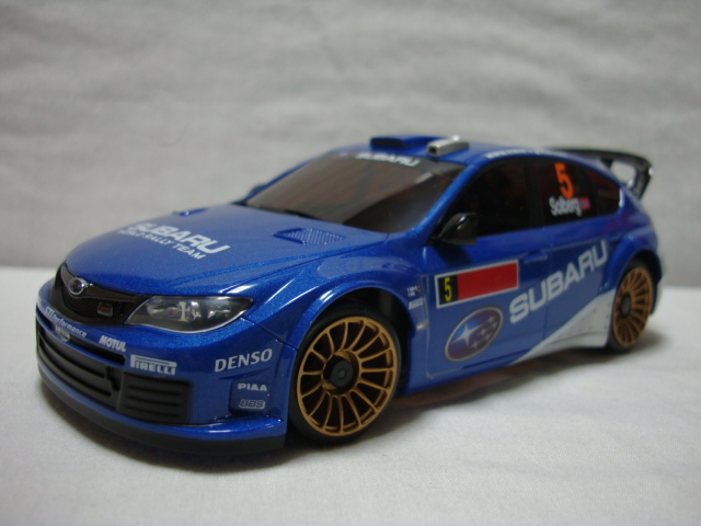 京商ミニッツAWD スバル インプレッサ WRC 2008 #5 | スケールモデル