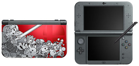 【即日発送】 New LL(スマブラカセット、ケース付き) 3DS 携帯用ゲーム本体