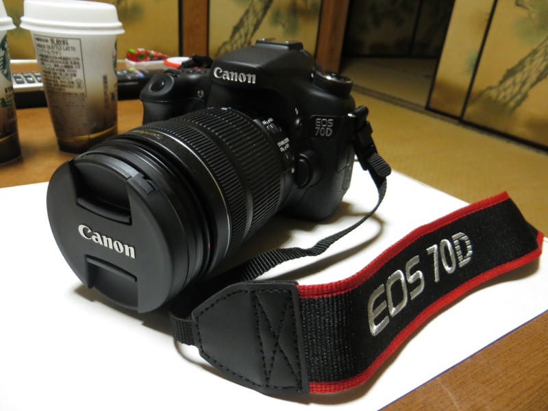一眼レフにとうとう手を出してしまった…【Canon EOS 70D】 - 撮 影 機 材