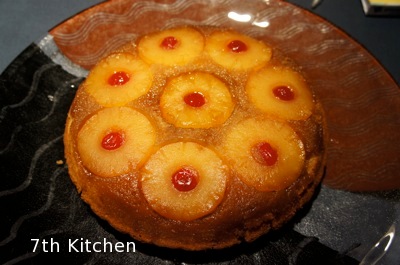 マウジィの第七キッチン ドイツからの食べたものブログです パイナップルアップサイドダウンケーキ