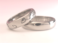 結婚指輪　オーダー　桜
