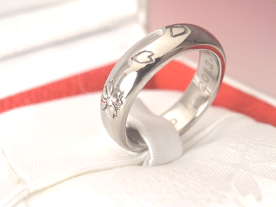 結婚指輪　サクラ