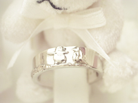 オーダーメイド　結婚指輪　犬