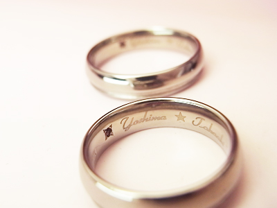 結婚指輪　チタン　オーダー　人気
