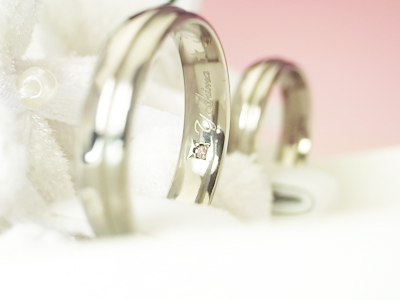 チタン　結婚指輪　東京　人気