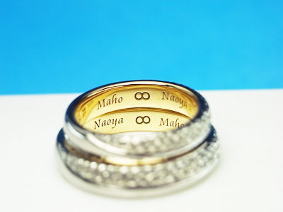 結婚指輪　∞