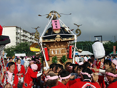 2010年鎌菱会サマーフェスティバル 本格神輿祭り１