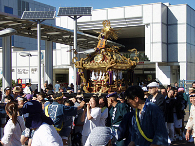 2010年　神奈川県横浜市都筑区茅ケ崎中央　杉山神社例大祭