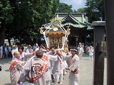 2010年　神奈川県平塚市田村　八坂神社例大祭１