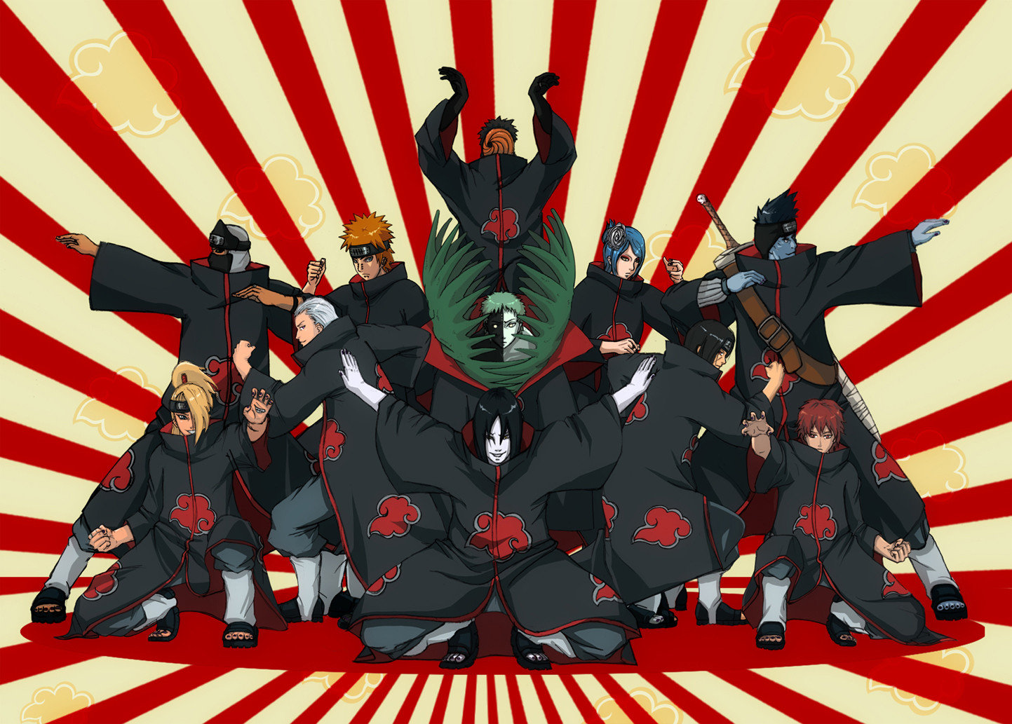 Narutoの 暁 メンバー同士が本気で戦ったら誰が最初に脱落するの にちまん 日本漫画研究部