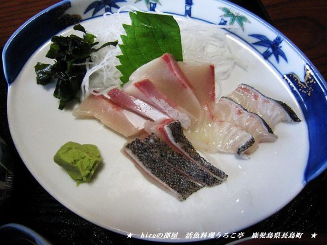 hiroの部屋　活魚料理うろこ亭で昼食を　日替り定食　鹿児島県長島町