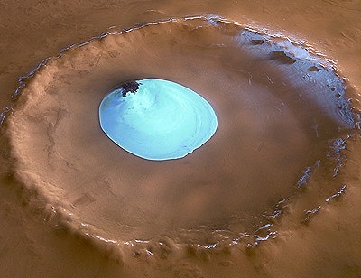 火星の湖