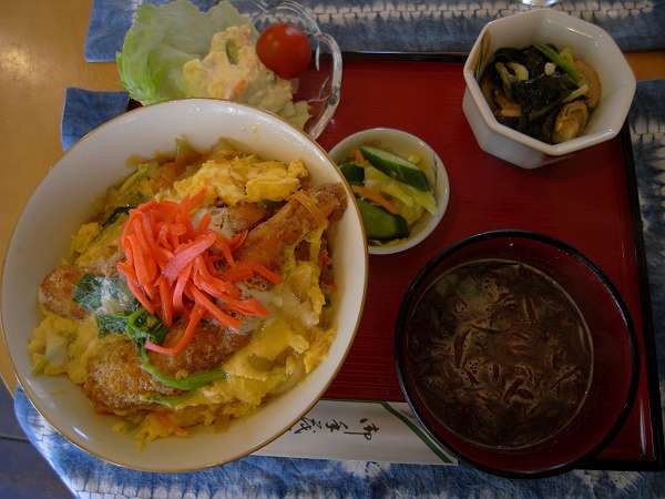 deep fried shrimp with egg donburi,himawari, 230417 1-1-s