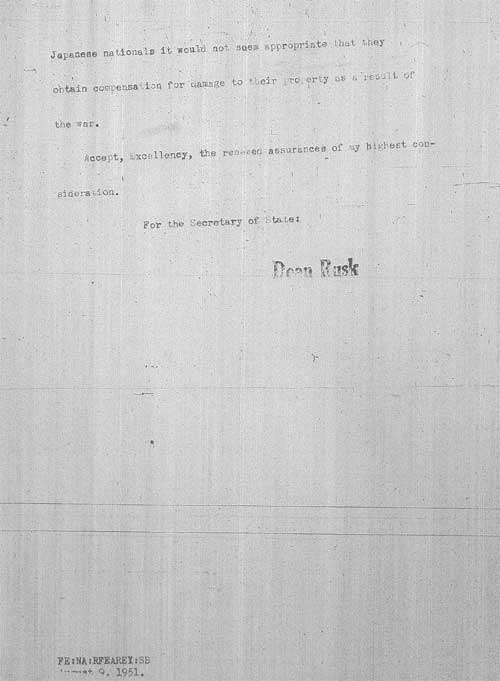 1951年8月10日　米国務次官補（ラスク）から韓国大使への回答_3