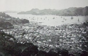 当時の長崎港風景
