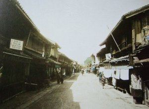 当時の長崎の町