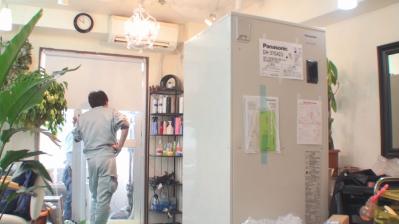 神奈川区のサロン・JEUNO様　新しい電気温水器