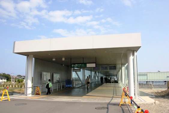 新しくなったＪＲ日立駅中央口