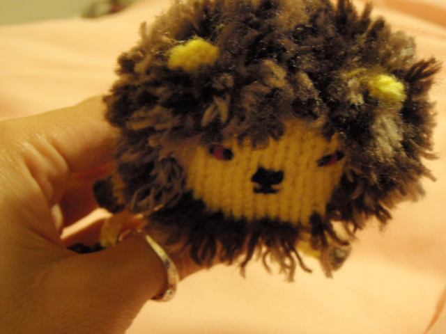 棒針編みのかわいい小さなライオン Let S Try