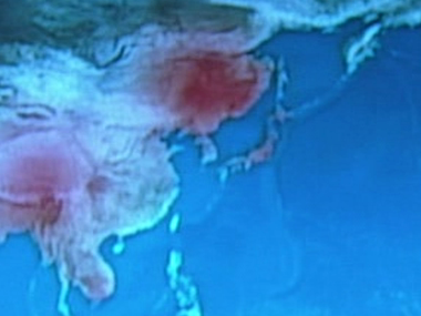 ヘイトウイルス地図（中国、韓国、日本）