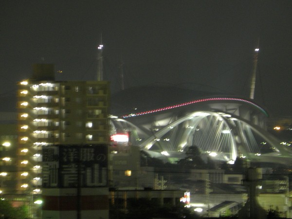 豊田大橋とスタジアム
